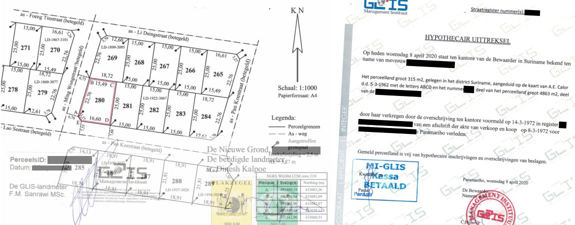 Stukken Opvragen Perceelsid Glis Uitreksel